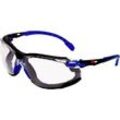 3M S1101SGAFKT Schutzbrille mit Antibeschlag-Schutz Blau-Schwarz EN 166 DIN 166