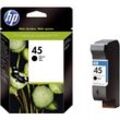 HP Druckerpatrone 45 Original Schwarz 51645AE Tinte