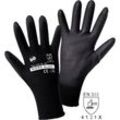 Leipold Doehle MICRO black Nylon-PU 1151-L Nylon Arbeitshandschuh Größe (Handschuhe): 9, L EN 388:2016 CAT II 1 St.