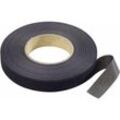 Binder Band Klettband zum Bündeln Haft- und Flauschteil (L x B) 10000 mm x 16 mm Schwarz 10 m