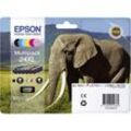 Epson Druckerpatrone T2438, 24XL Original Kombi-Pack Schwarz, Cyan, Magenta, Gelb, Hell Cyan, Hell Magenta C13T24384011