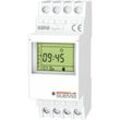 Suevia Zeitschaltuhr für Hutschiene DigiPro 2 2 Wechsler 16 A 250 V/AC Tagesprogramm, Wochenprogramm, Ferienprogramm, Impulsprogramm