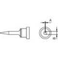 Weller LT-1S Lötspitze Rundform, lang Spitzen-Größe 0.2 mm Inhalt 1 St.