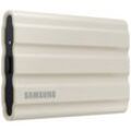 Samsung Portable T7 Shield 2 TB Externe SSD USB 3.2 Gen 2 Beige PC/Mac MU-PE2T0K/EU