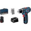 Bosch Professional 060186810H 060186810H Akku-Bohrmaschine 12 V 2.0 Ah inkl. 2. Akku