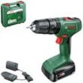 Bosch Home and Garden EasyImpact 18V-40 06039D8107 Akku-Bohrschrauber, Akku-Schrauber 18 V 2.0 Ah Li-Ion inkl. Akku, inkl. Ladegerät