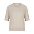 Rundhals-Pullover Peter Hahn Cashmere beige