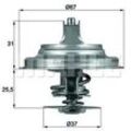 MAHLE Thermostat, Kühlmittel mit Dichtung 67mm für VW CUPRA AUDI BENTLEY VOLVO 069121113S1 272246 6712111113 TX 25 87D