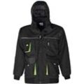 Triuso Winterjacke Power, POWERWJ Gr. 3XL schwarz/grün