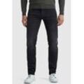 Regular-fit-Jeans PME LEGEND "Legend Nightflight", Herren, Gr. 31, Länge 36, schwarz (real schwarz), Denim/Jeans, Obermaterial: 76% Baumwolle, 21% Polyester, 3% Elasthan, casual, regular fit lang, Jeans, in verschiedenen Waschungen - Regular Fit