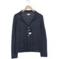 hessnatur Damen Strickjacke, marineblau, Gr. 36