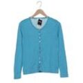 Peter Hahn Damen Strickjacke, blau, Gr. 38