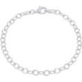 Charm-Armband AMOR "2038572, 2038574", silber (silberfarben), Armbänder, Damen, Silber 925 (Sterlingsilber)