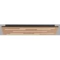 ANDAS Deckenleuchte "Unnestad", braun (holz, natur), 1 flammig, H: 5,70cm, 4 St., Lampen, schwarze LED Diffuser