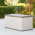 Kissenbox LIFETIME "Harmony", beige (sand), B:151cm H:69cm T:72cm, Kunststoff, Aufbewahrungsboxen, 570 Liter