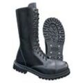 Sneaker BRANDIT "Brandit Accessoires 14 Eyes Phantom Boots", Herren, Gr. 38, schwarz, unifarben, Schuhe