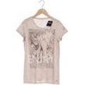 Frogbox Damen T-Shirt, beige, Gr. 38