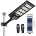 VEVOR 400 W Solar-Straßenleuchte, 800 lm, LED-Solar-Flutlichter für den Außenbereich mit Infrarot-Fernbedienung, IP66 wasserdichte