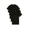 Diesel T-Shirt 3er Pack Herren Baumwolle, schwarz