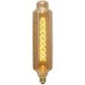 LED DEKO Leuchtmittel VINTAGE SPIRAL AMBER 310mm - E27 - 4,7W - WW 2000K - 190lm - dimmbar