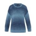 Rundhals-Pullover Inkadoro blau