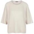 Rundhals-Pullover Raglan-Halb­arm include beige, 38/40