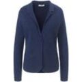 Strickblazer Peter Hahn blau