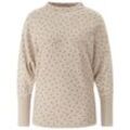 Pullover Stehbundkragen Peter Hahn beige