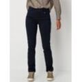 Relaxed Hose Damen Baumwolle, blau