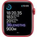 Apple Watch Series 7 (2021) - (Band nicht enthalten) - GPS 45 mm - Rot Aluminium