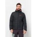 Funktionsjacke JACK WOLFSKIN "LAPAWA INS HOODY M", Herren, Gr. S (48), grau (phantom), OBERSTOFF 100% POLYAMID FUTTER 100% POLYESTER FÜLLUNG 100% POLYESTER, Jacken