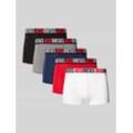 Trunks mit elastischem Logo-Bund im 5er-Pack