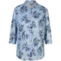 Bluse 3/4-Arm Hammerschmid blau