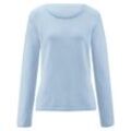 Rundhals-Pullover aus 100% Premium-Kaschmir Peter Hahn Cashmere blau