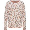 Rundhals-Pullover BASLER beige