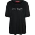 Rundhals-Shirt Laura Biagiotti Roma schwarz