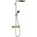 Hansgrohe Pulsify Brause-Set 24221140 mit Thermostat, brushed bronze