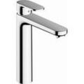 Hansgrohe Vernis Blend Waschtischarmatur 71581000 mit Metall Zugstangen-Ablaufgarnitur, chrom