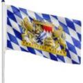 FLAGMASTER® Aluminium Fahnenmast Bayern 6,50m