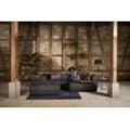 Ecksofa W.SCHILLIG "around-the-block, modern und elegant, bequem, L-Form", grau (anthrazit z69), B:300cm H:66cm T:164cm, Longlife Xtra-Leder Z69: Das feinnarbige, gedeckte Softleder Z69 besticht durch seine außergewöhnliche Weichheit im trendigen u00bbVintage-Looku00ab, Hautstärke 0, 9 - 1, 1 mm, Longlife fabric Flachgewebe T88 (100% Polyester), Sofas, mit eleganter Biese, mit Federkern
