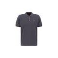 Poloshirt ALPHA INDUSTRIES "Alpha Industries Men - Polo Shirts X-Fit Polo", Herren, Gr. L, grau (vintage grau), Obermaterial: 95% Baumwolle, 5% Elastan, Kurzarm, Shirts