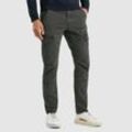 Cargohose PME LEGEND "Nordrop Stretch Twill", Herren, Gr. 38, Länge 36, grau (asphalt), Twill, Obermaterial: 97% Baumwolle, 3% Elasthan, regular fit, Hosen