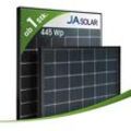 JA Solar JAM54D40/LB 445Wp Bifazial Glas-Glas Black Frame