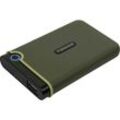 Transcend StoreJet® 25M3G 2 TB Externe Festplatte 6.35 cm (2.5 Zoll) USB-A (USB 3.2 Gen 2) Militär Grün TS2TSJ25M3G