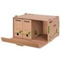 10 Esselte Archivcontainer ECO braun 43,9 x 34,0 x 25,9 cm