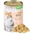 12 x 400 g Lecker.Pet® Balu's 100 % Huhn und Truthahn Katzenfutter Nassfutter