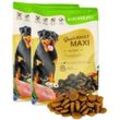 8 kg Lecker.Pet® Gino's Adult Maxi mit Huhn Hundefutter Trockenfutter Vollnahrung