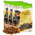 12 kg Lecker.Pet® Gino's Adult Maxi mit Huhn Hundefutter Trockenfutter Vollnahrung