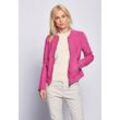 Lederjacke MAZE "Mabel", Damen, Gr. M, pink, Obermaterial: 100% Leder, Lammnappa / Futter: 100% Polyester / Ärmelfutter: 100% Polyester, Jacken