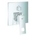 Grohe Eurocube Fertigmontageset 24094000 chrom, UP-Einhebelmischer mit 3-Wege-Umstellung